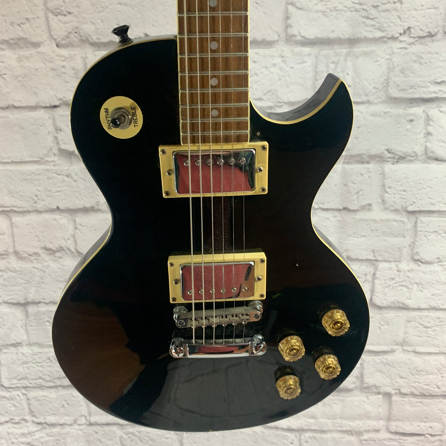 Austin LP Style Single Cut Electric Guitar Black