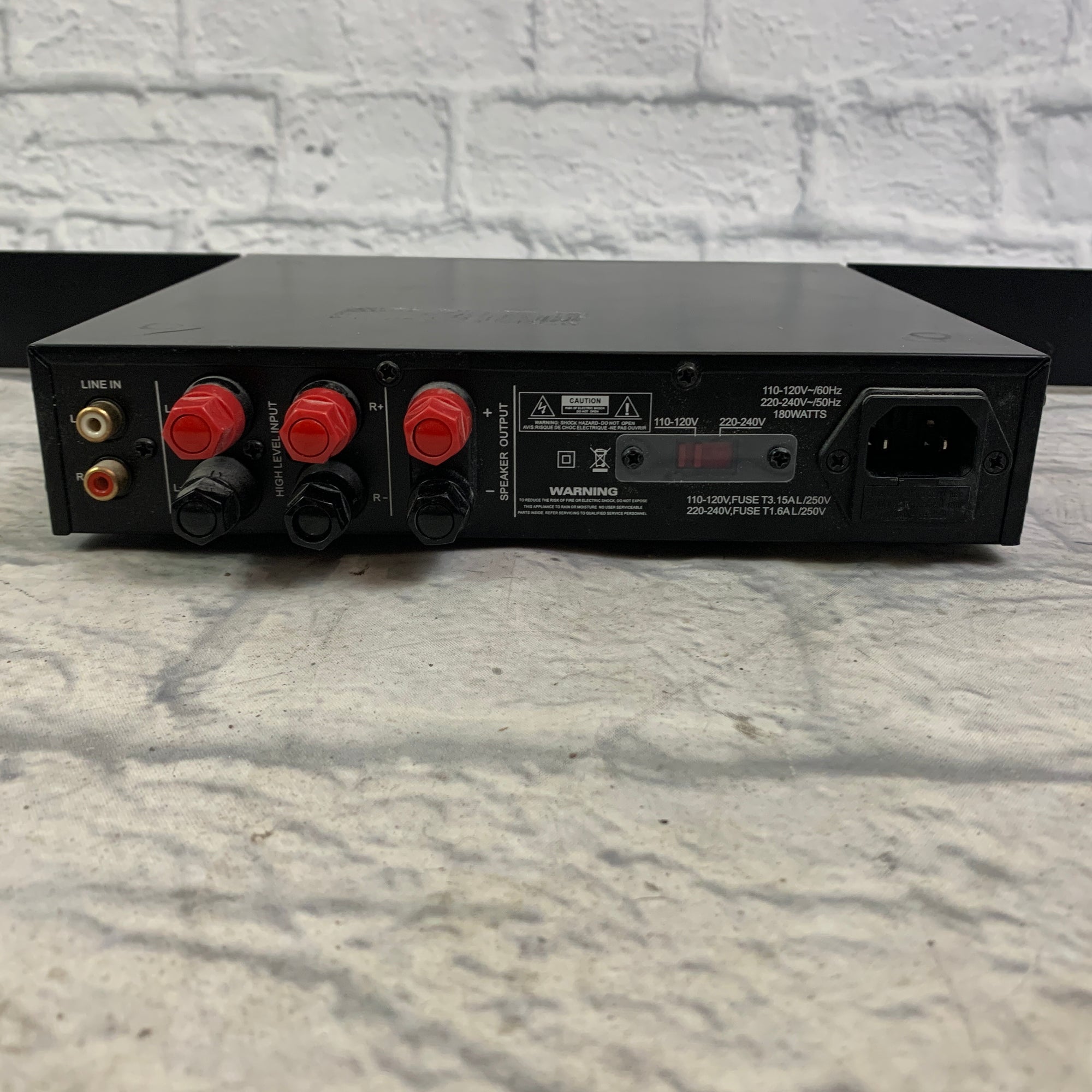 Earthquake Music XJ-300R Switching Power Supply Subwoofer Amplifer