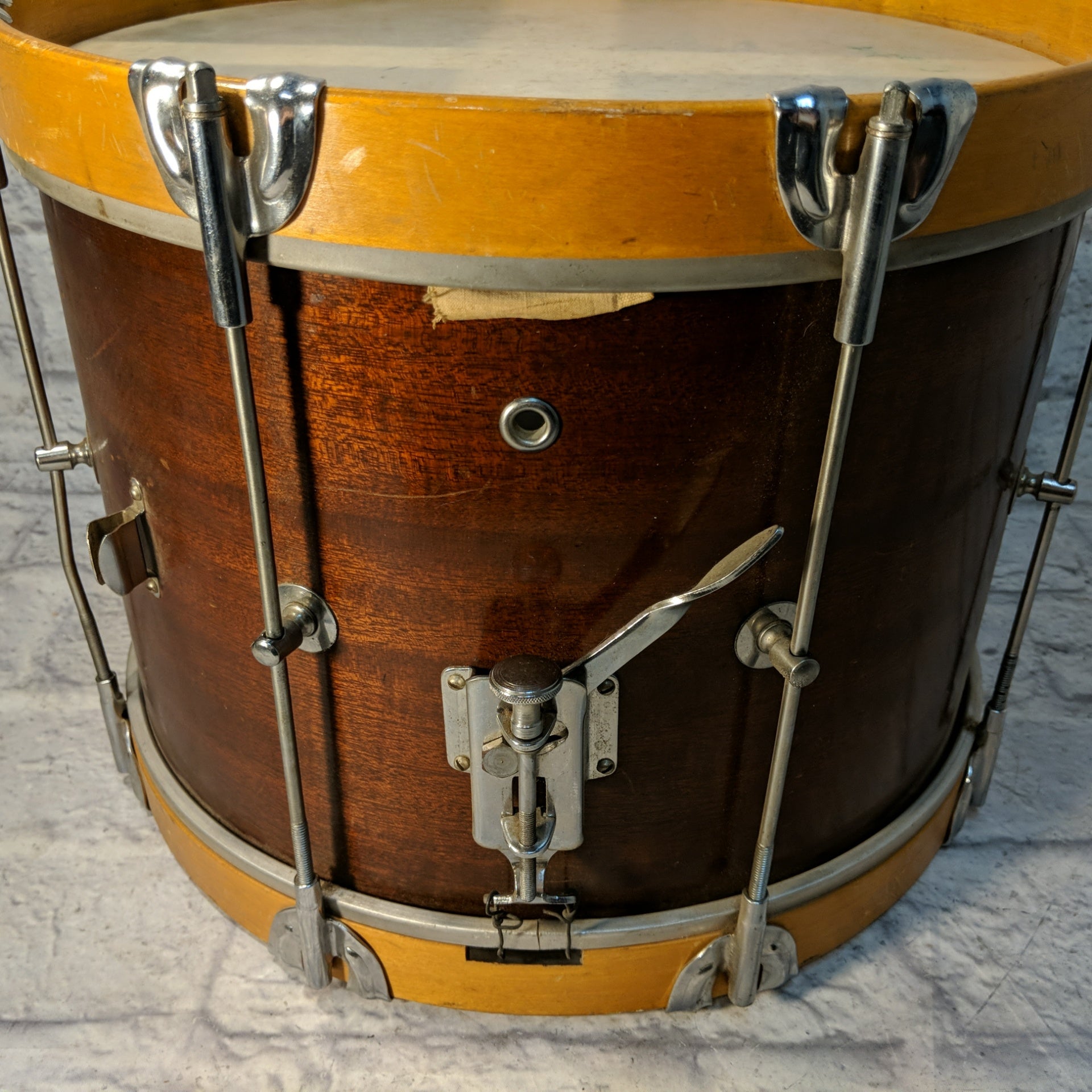 Vintage 60s Rogers Newport Marching Parade Snare Drum