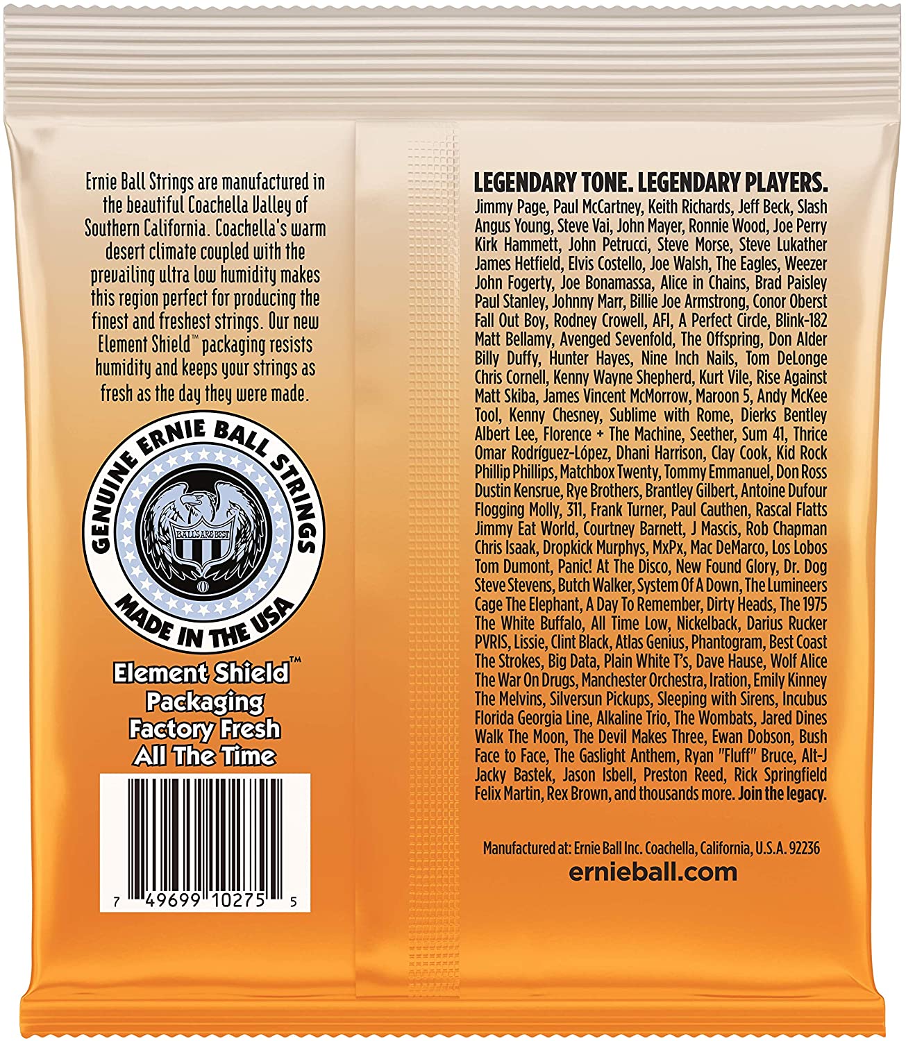 Ernie Ball Ball-End Ukulele Strings (Concert / Soprano) P02329 Clear