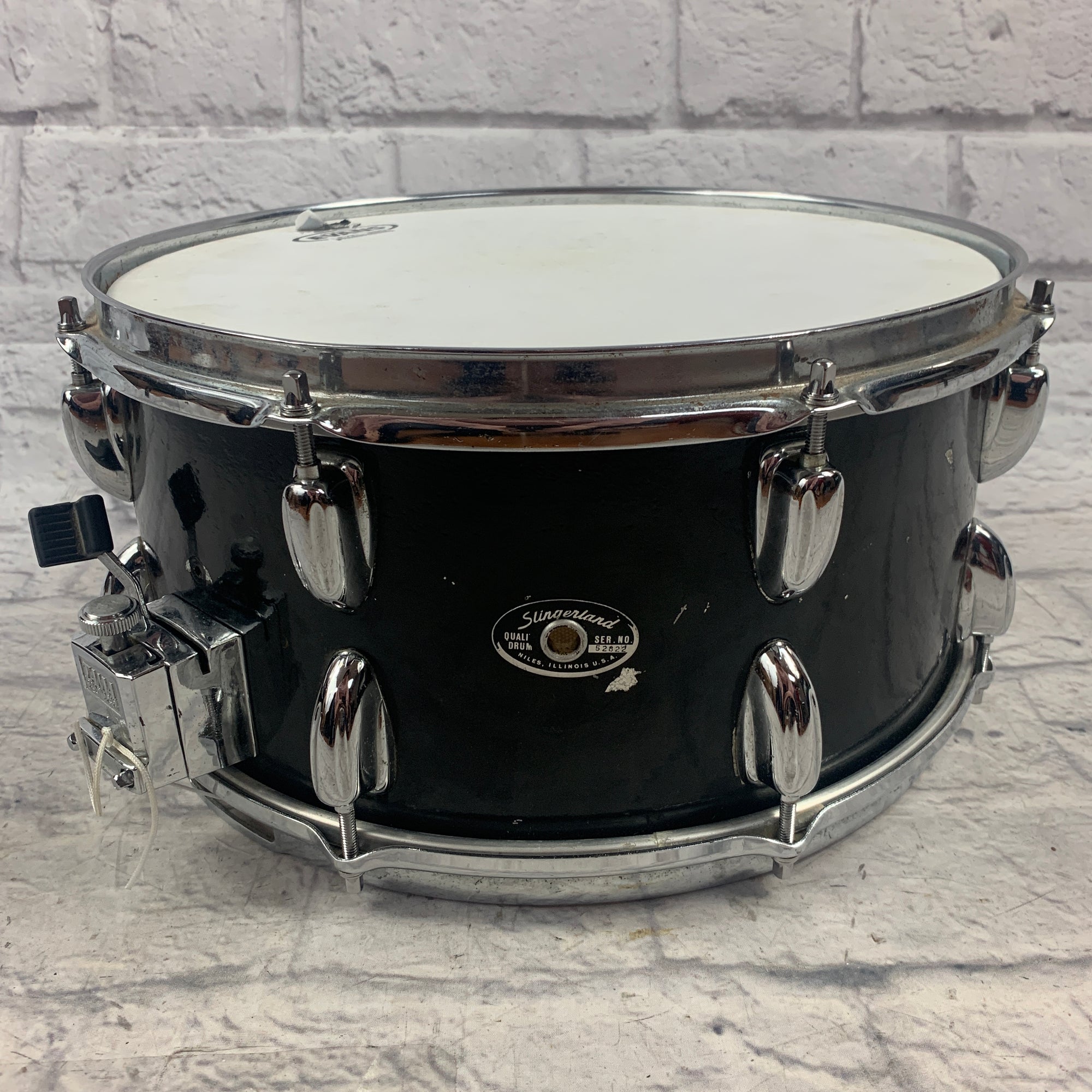 Vintage Slingerland 14x6.5 Snare Refinished, Modified
