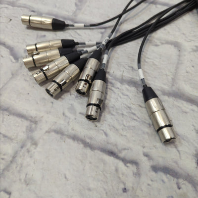 8 Channel XLR to XLR 18' Cable Snake
