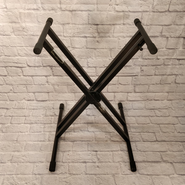 Proline PL400 Double XBraced Keyboard Stand Evolution Music