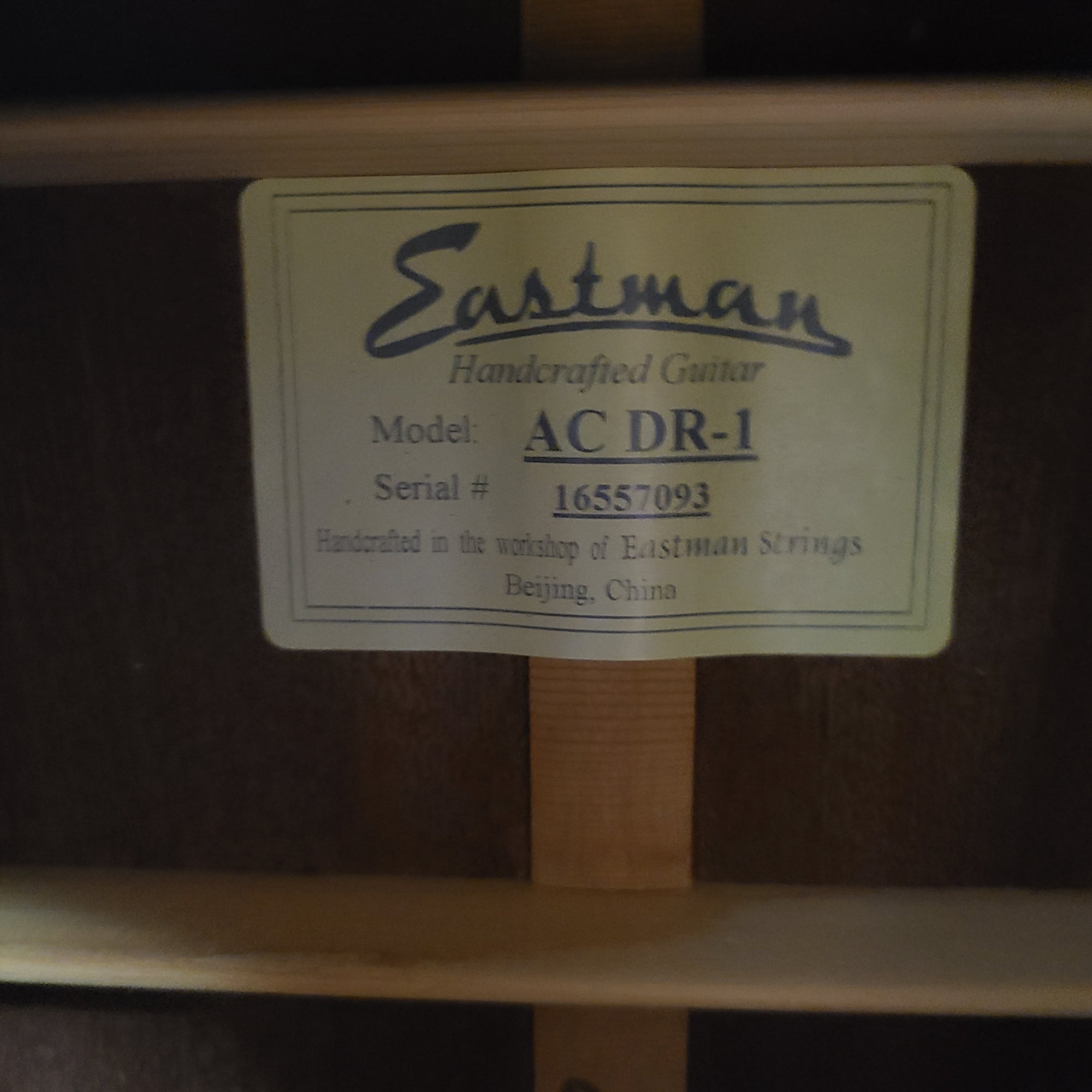 Eastman ACDR-1 Acoustic Guitar (AS-IS)