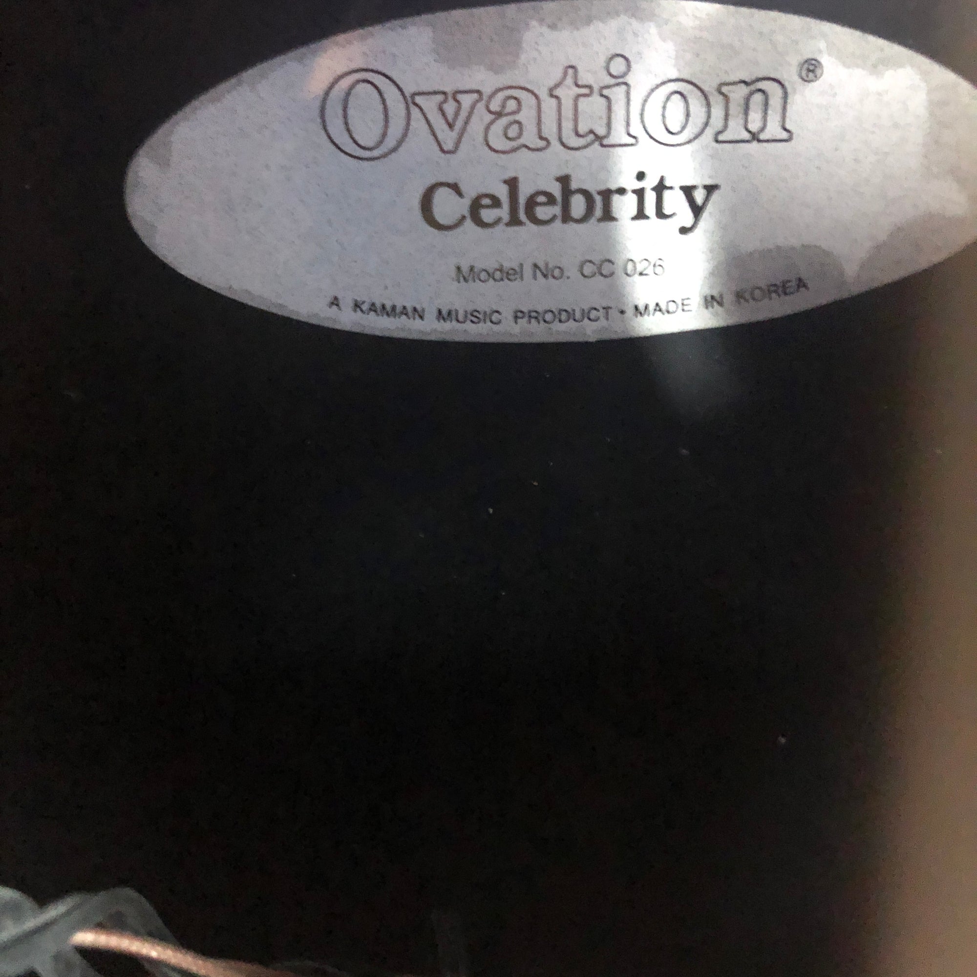 Ovation Celebrity CC026 Acoustic Electric Guitar Acoustic Guitar