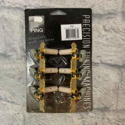 Ping P2624 Tuning Machines (Classic Gold w/ Black Posts) New Old Stock!