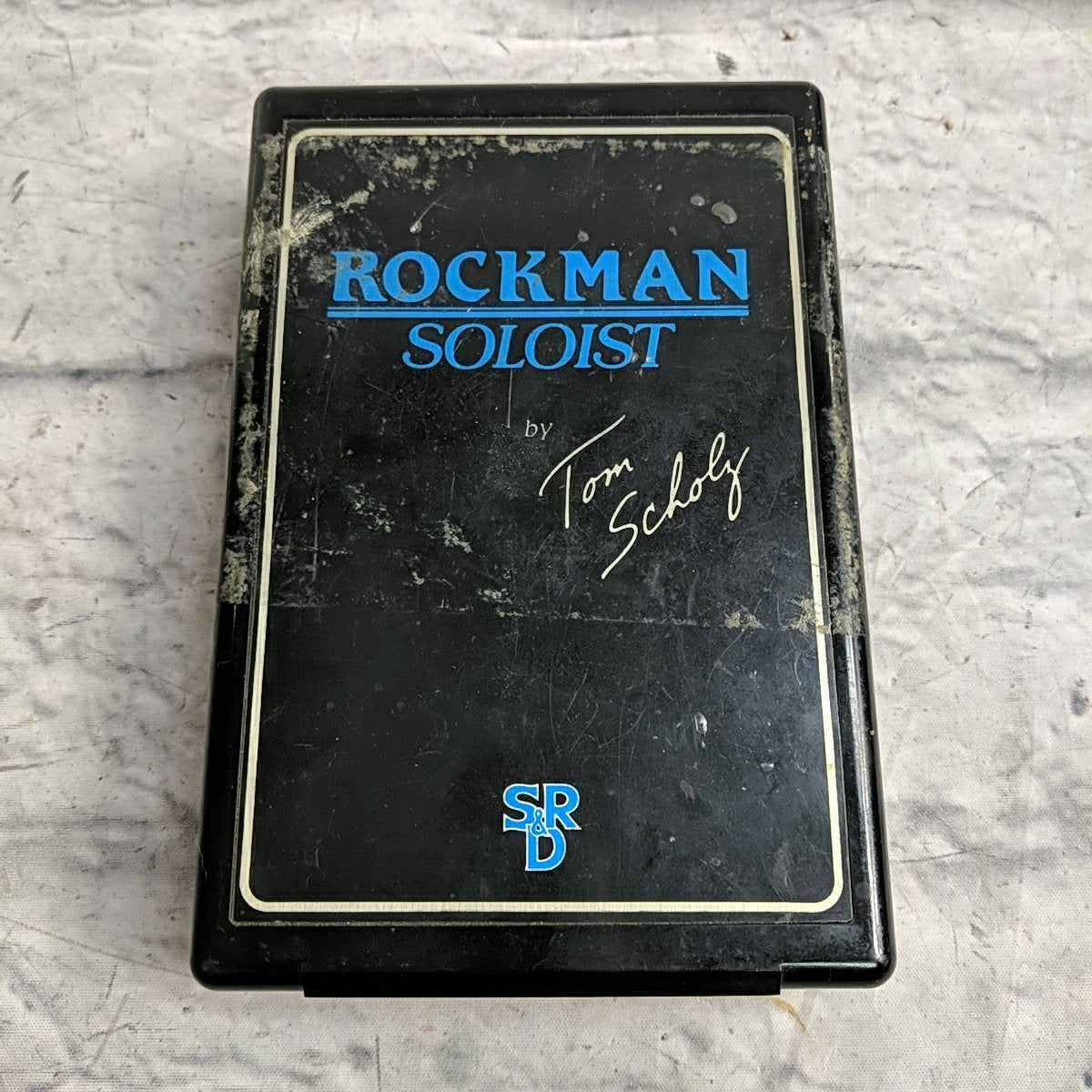 Vintage 1980s SR&D Rockman Soloist Headphone Amp - Scholz Boston w