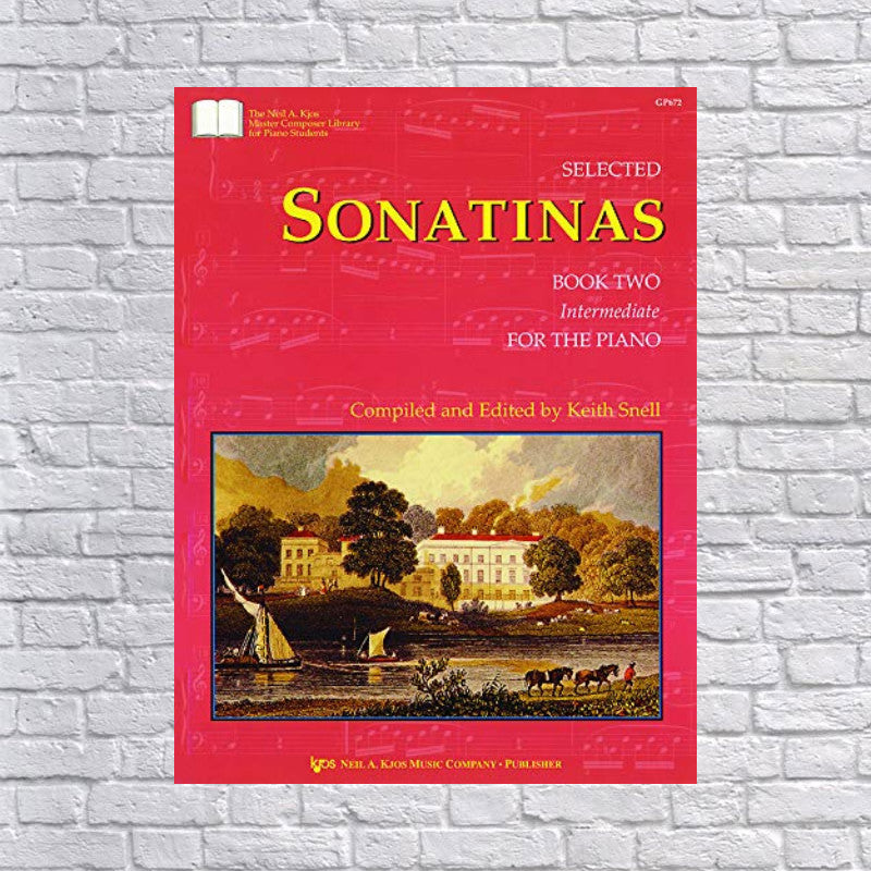 Selected Sonatinas, Book 2 Intermediate For the Piano Book