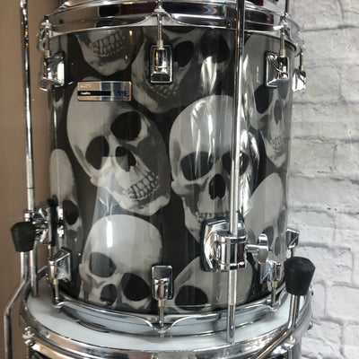 Taye TourPro Grafix Skull 5pc Drum Kit
