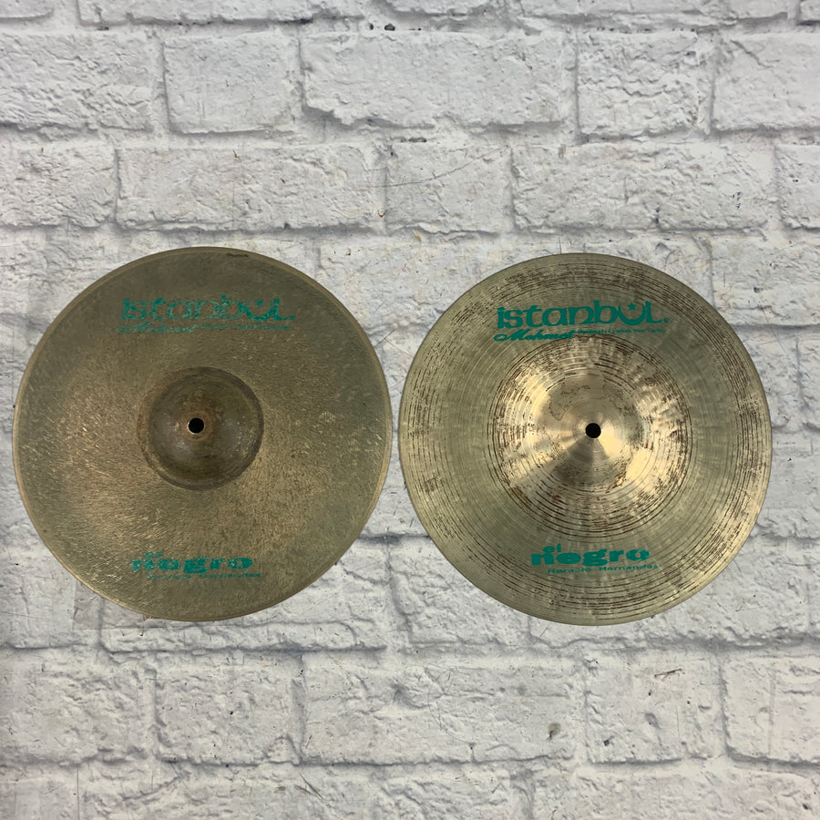 Istanbul Mehmet Horatio Herndandez El Negro 13 Hi Hat Cymbal Pair Hi Hats