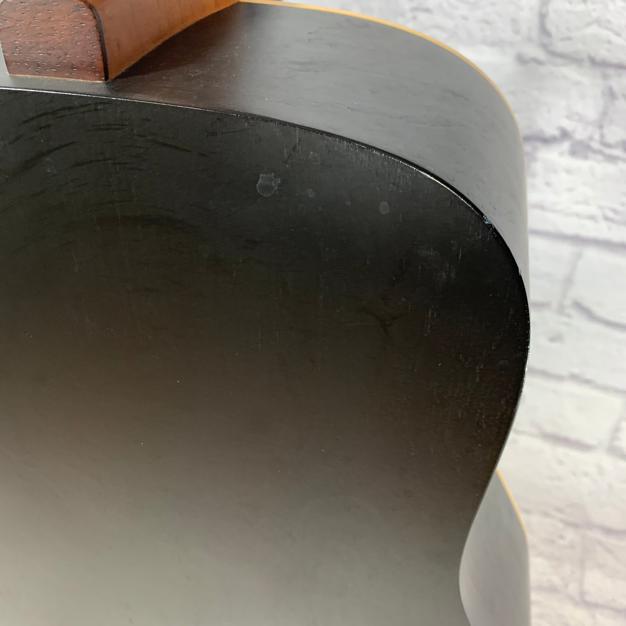 Art & Lutherie Wild Cherry Black Acoustic Guitar