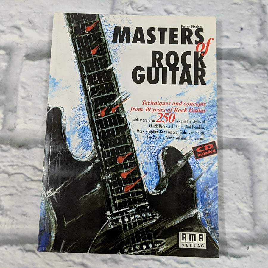 Masters of Rock Guitar - Techniques and concepts from 40 years of Rock Guitar Tab Book