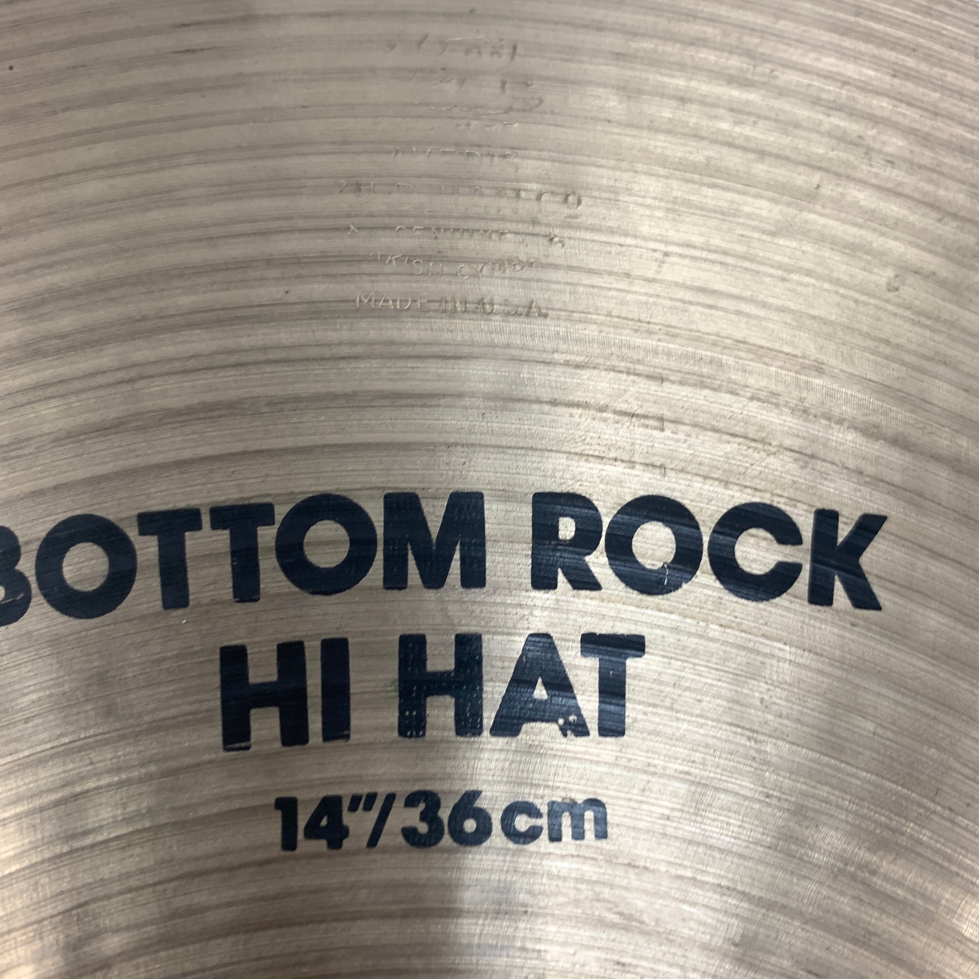 Zildjian 14 Rock Hi Hat Cymbal Pair
