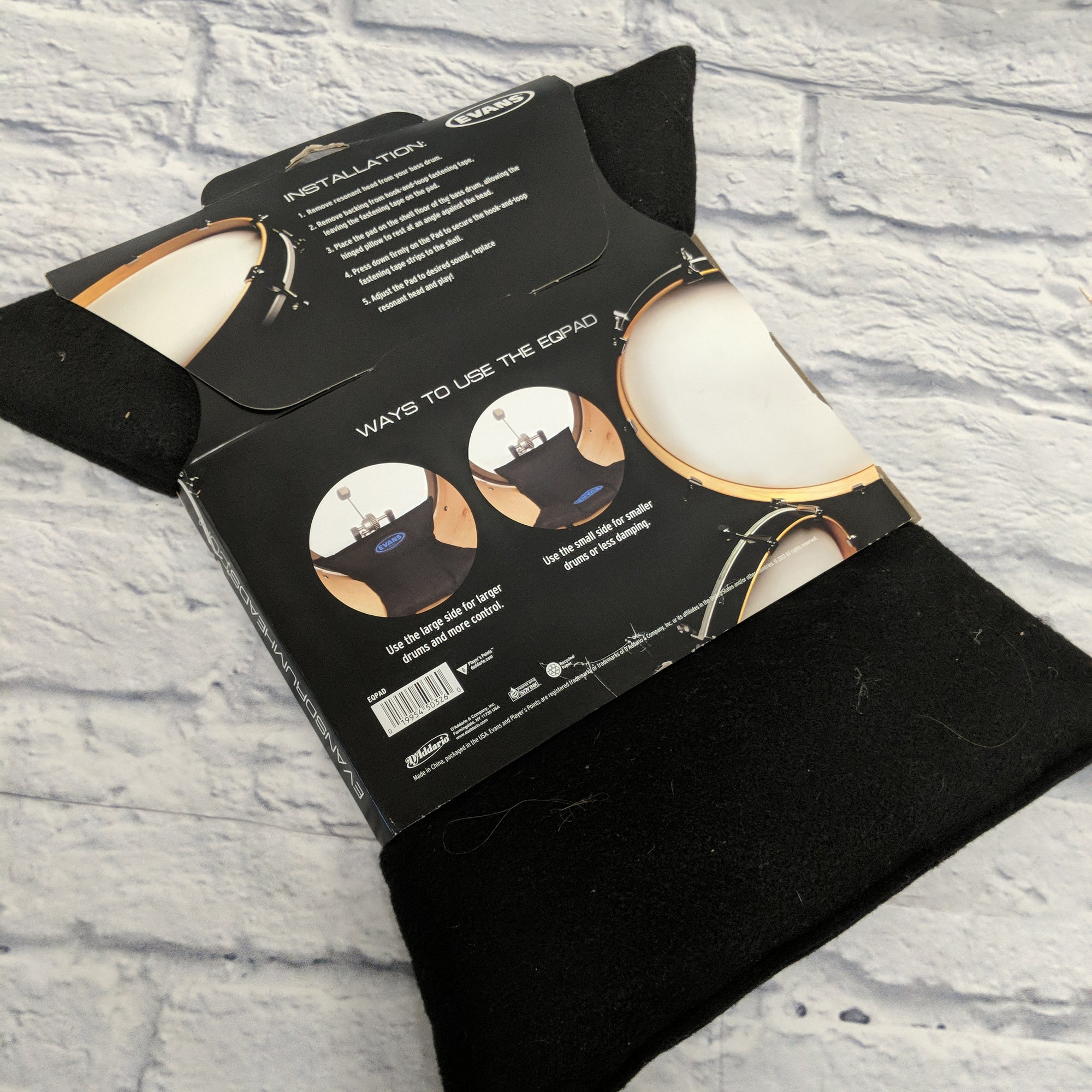 Evans EQPAD Bass Drum Damping Device