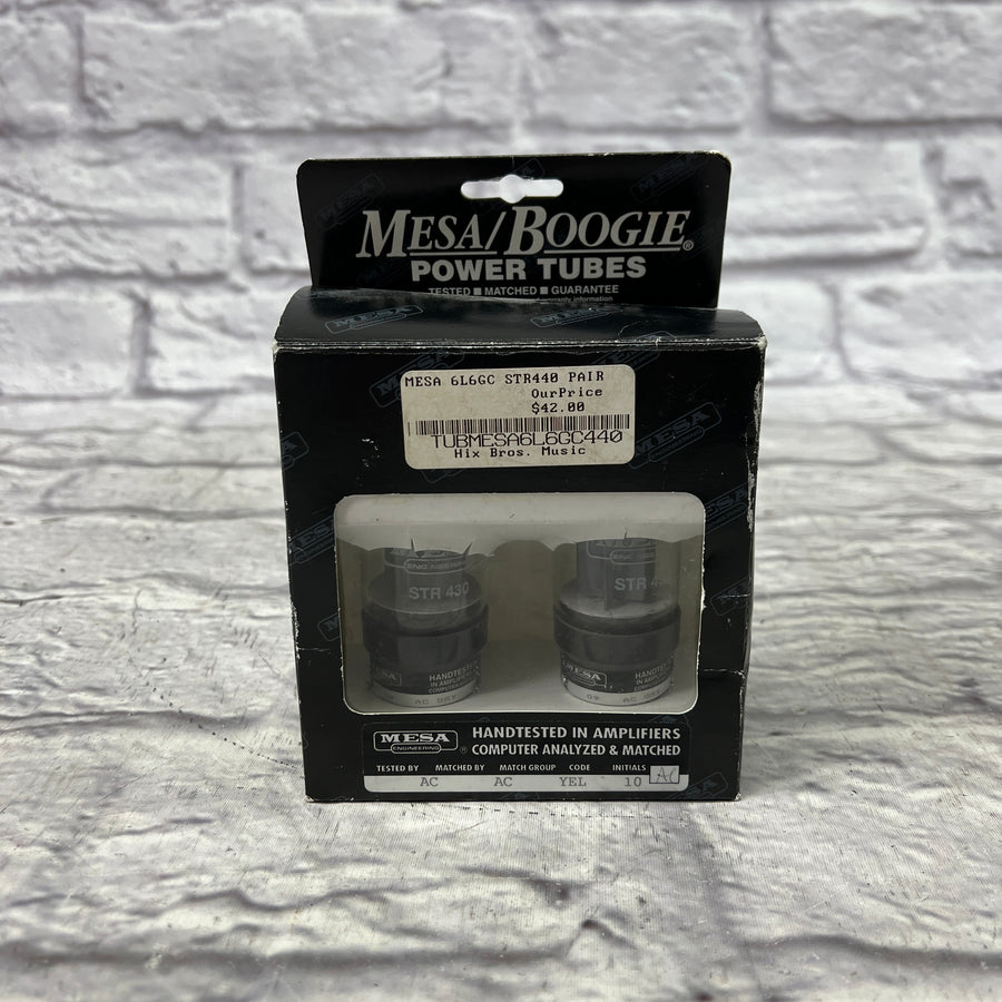 Mesa Boogie 6L6GC STR440 Pair Amplifier Tubes
