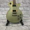 2012 Epiphone Les Paul Custom Pro TV Silver w/ Seymour Duncan Distortion Pickups & Locking Tuners