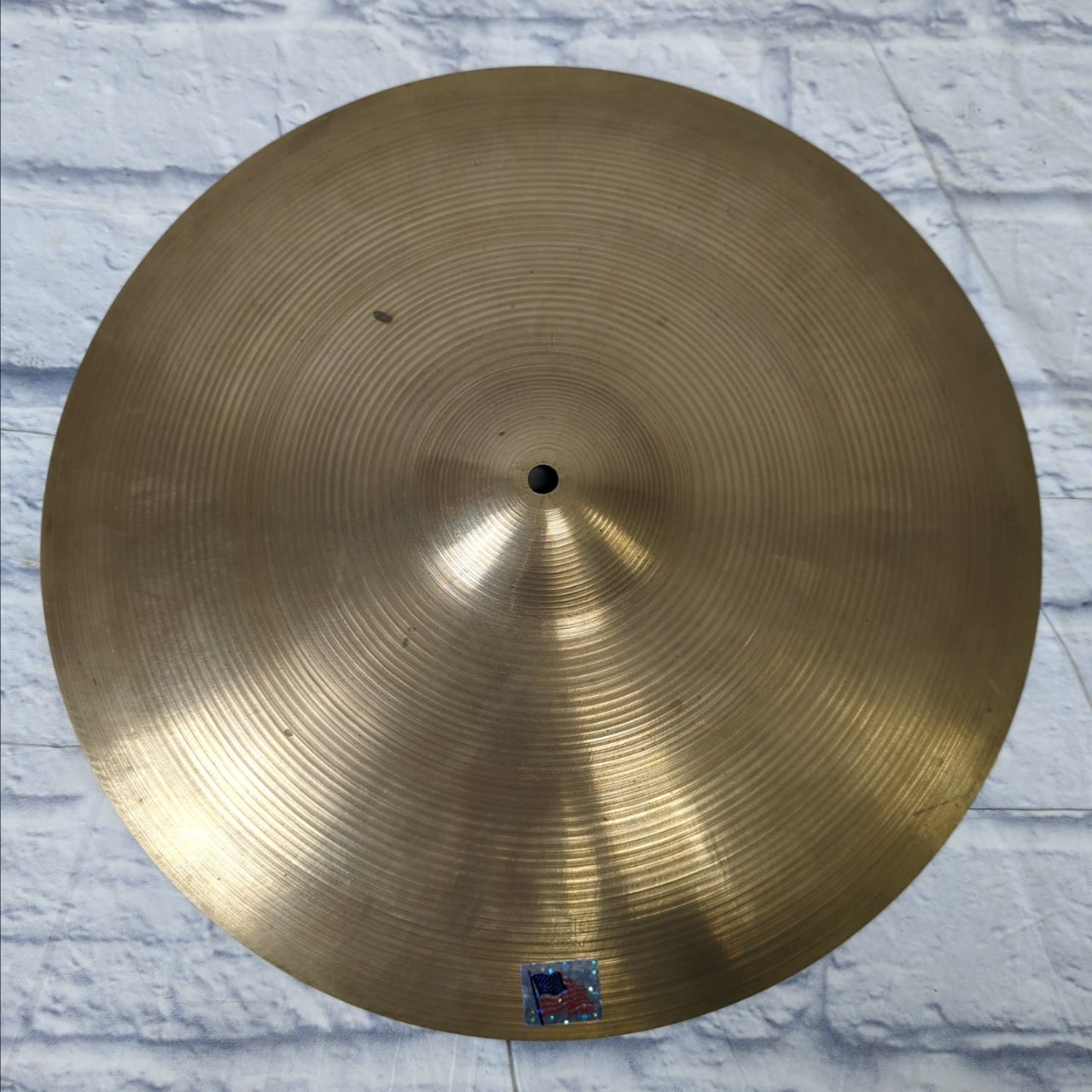Vintage UFIP Ritmo 18" Heavy Crash Ride Cymbal - 1800g