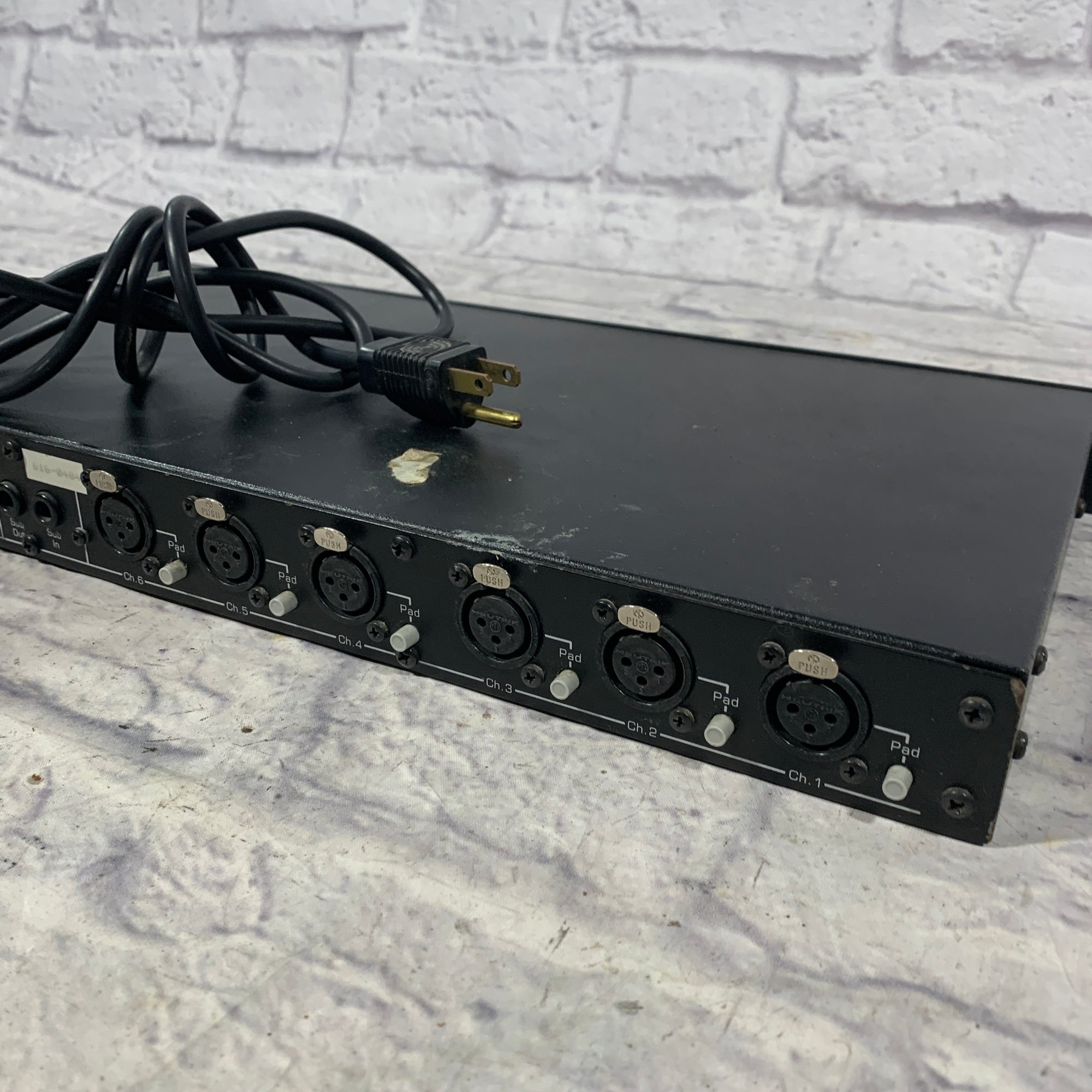 Ashly MM106 6 Channel Microphone Mixer