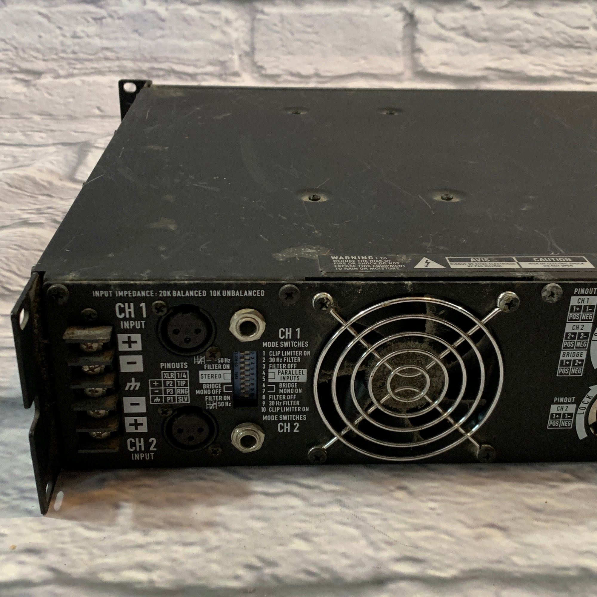 アンプ QSC PROFESSIONAL POWER AMPLIFIER RMX 850 Open Box QSC RMX 850 Power Amp | Guitar Center