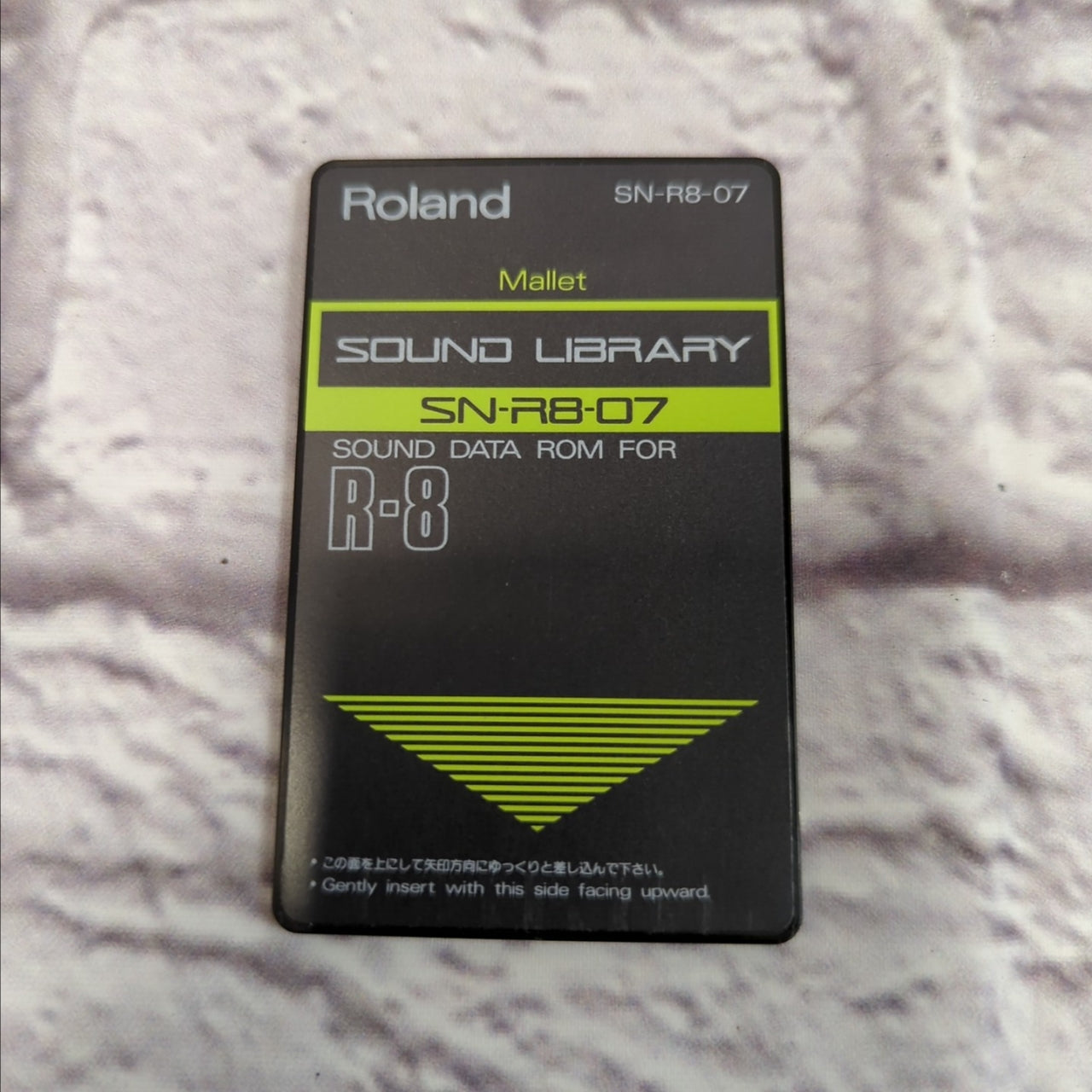Roland SN-R807 Mallets ROM Card for R-8 Drum Machine