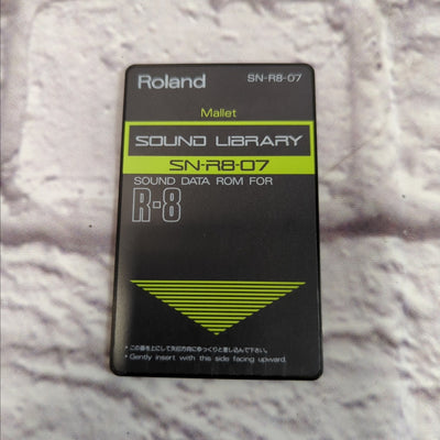 Roland SN-R807 Mallets ROM Card for R-8 Drum Machine