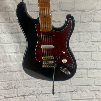 Unknown Stratocaster Style Parts Caster Black