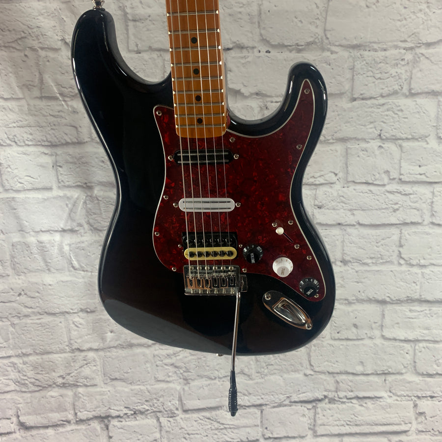 Unknown Stratocaster Style Parts Caster Black