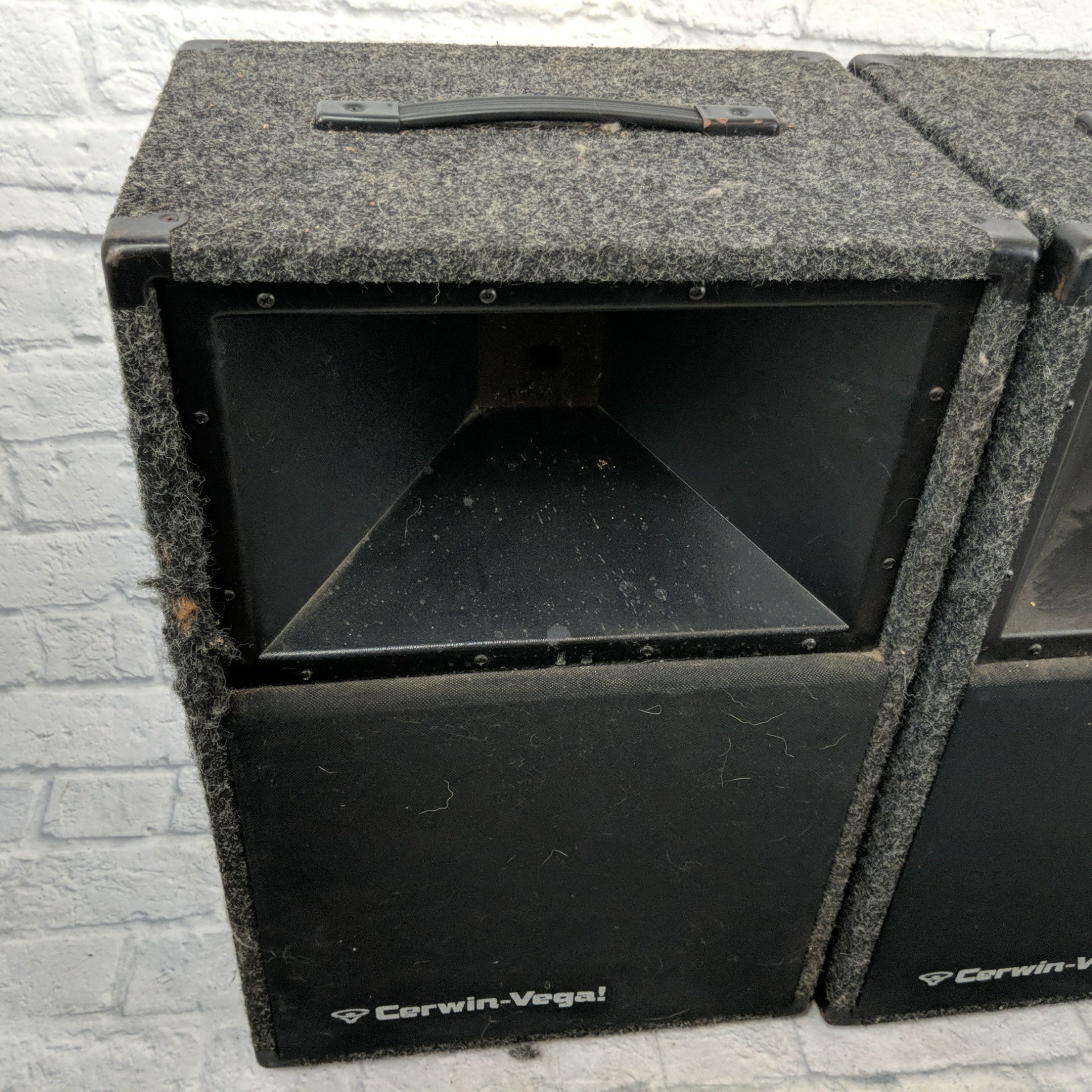 Vintage Cerwin Cerwin Vega 12 Speakers 1990's Cerwin Vega V-12B PA