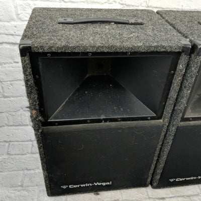 1990's Cerwin Vega V-12B PA Speakers (Pair)