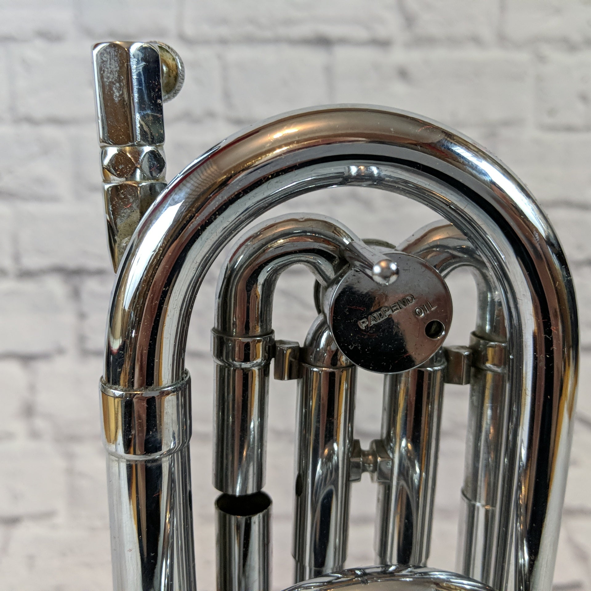 Rotary Valve VFW Hall Trumpet with case