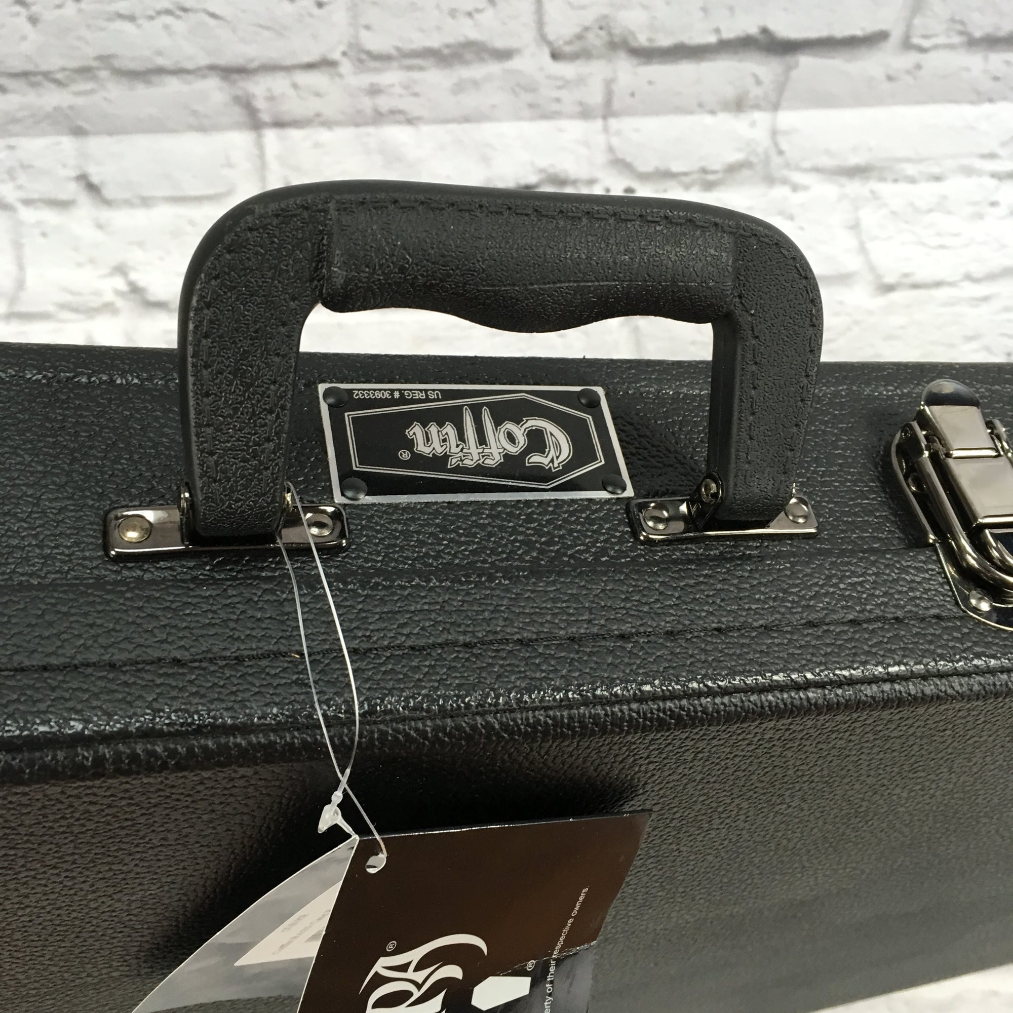 Coffin Bass Guitar Hard Shell Case B-195R