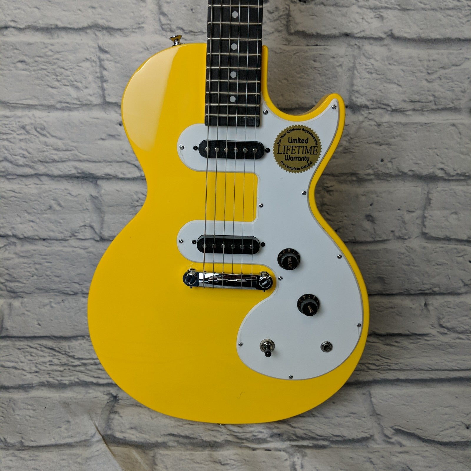 Epiphone Les Paul SL SY Melody Maker Electric Guitar, Sunset