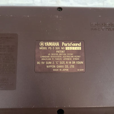 Yamaha PortaSound PS-3 Digital Synth