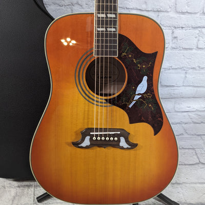 Epiphone Dove Pro Acoustic Guitar w/ Case
