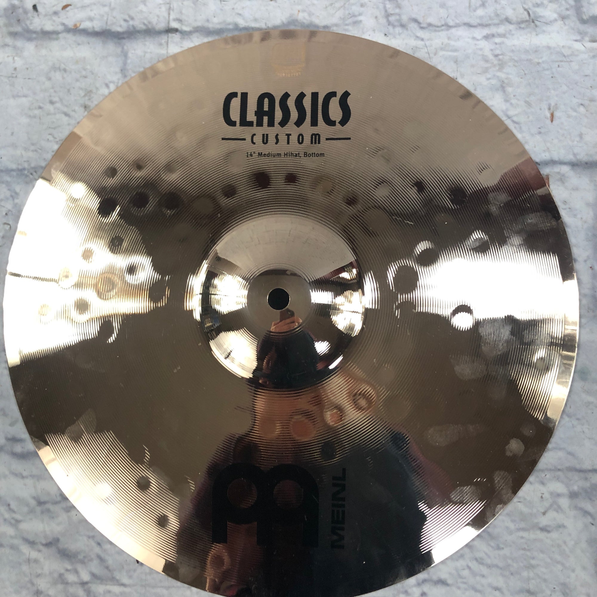 Meinl 14 Custom Classics Medium Hi Hat Cymbal Pair