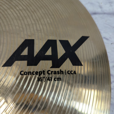 Sabian 16 AAX Concept Crash Cymbal