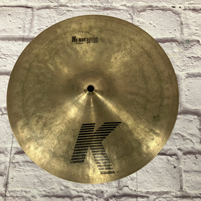 Zildjian K Custom Hybrid Bottom 13" Hi Hat Cymbal