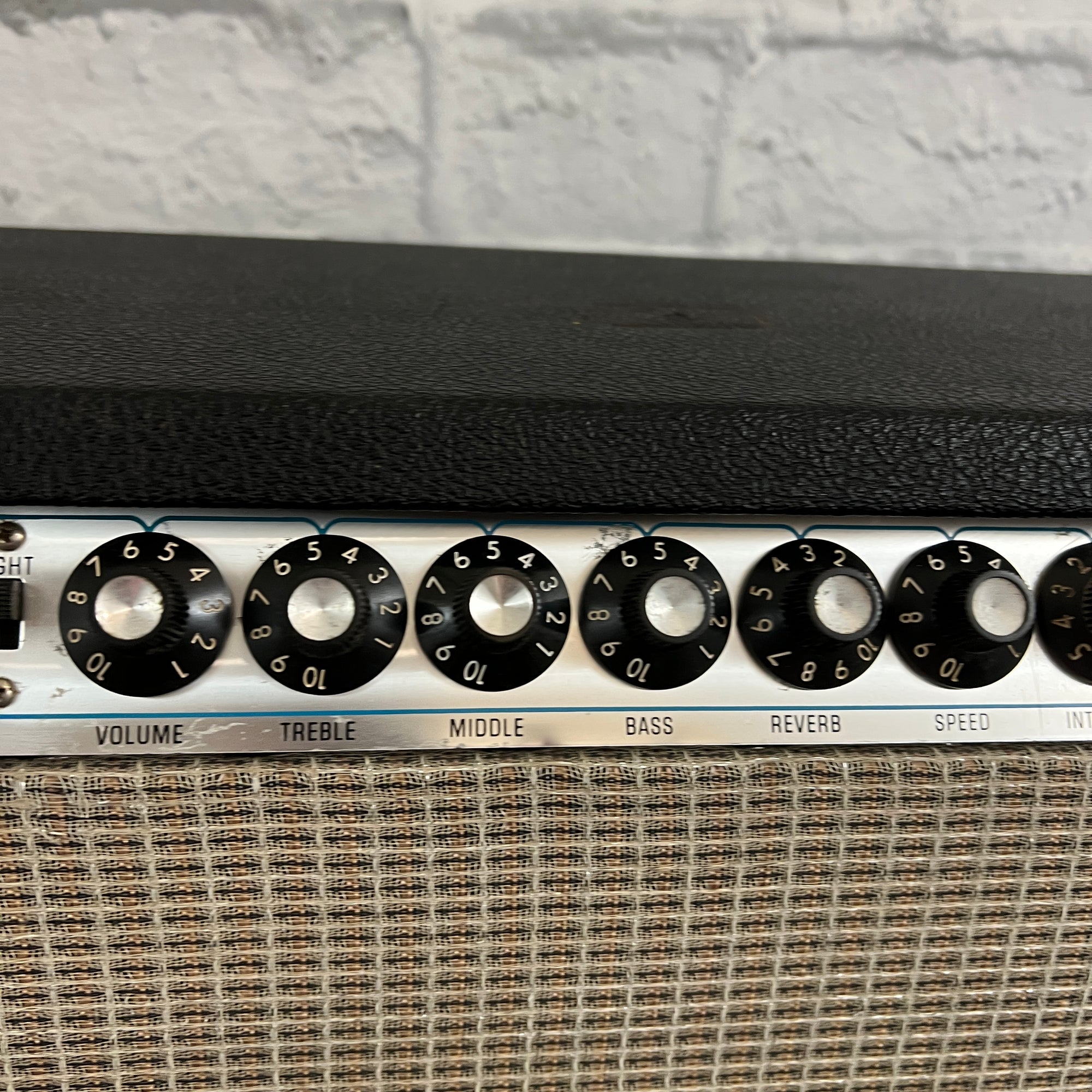 1970's Vintage Fender Quad Reverb 4x12 Guitar Combo Amp