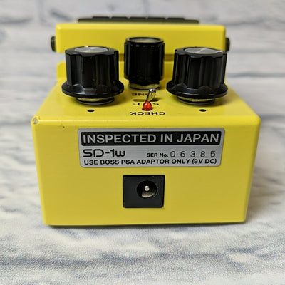 Boss SD-1W Super Overdrive Pedal Waza Craft