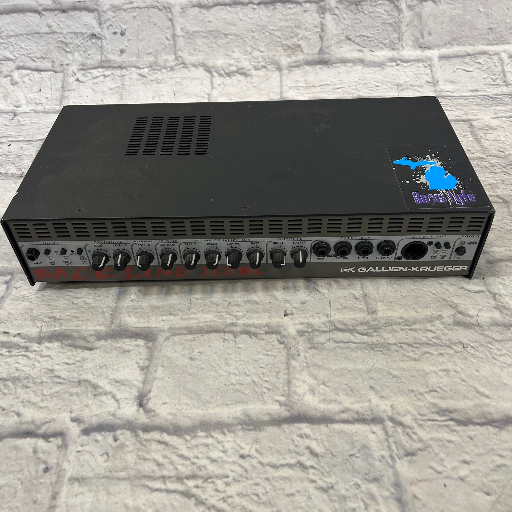 Gallien-Krueger Backline 250BL Bass Head