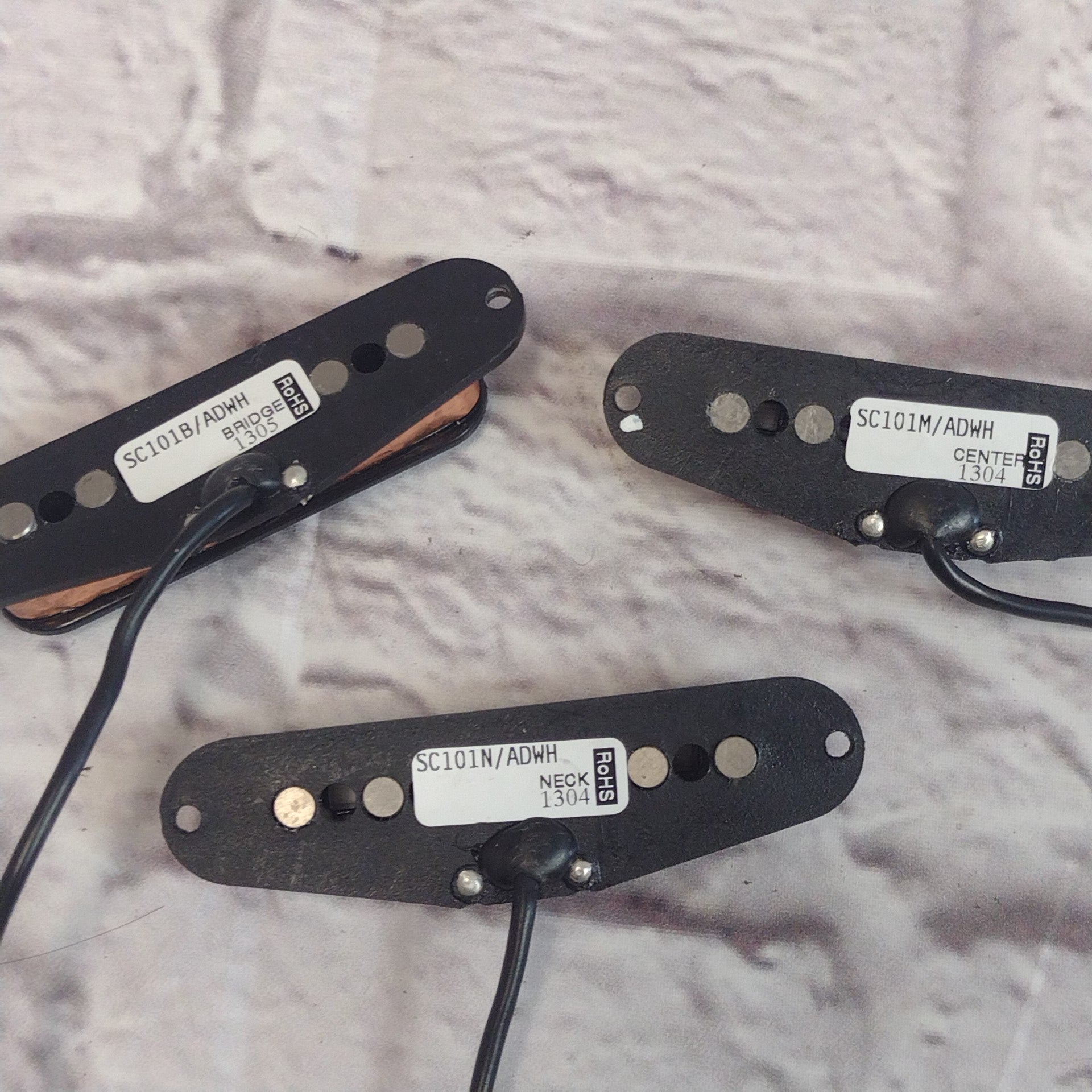 Duncan Designed SC101 SC108 Single Coil Pickup Set (3) - Evolution