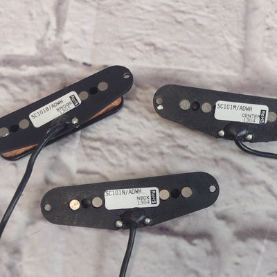 Duncan Designed SC101 SC108 Single Coil Pickup Set (3)