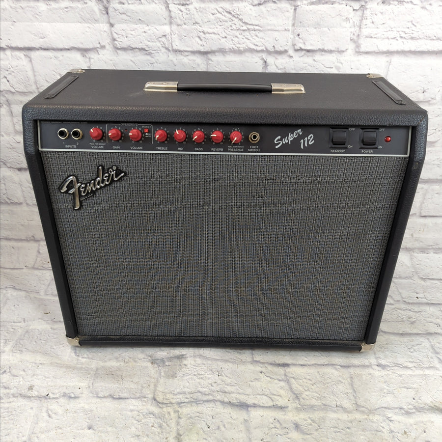 Fender Super 112 Guitar Combo Amp Needs Service