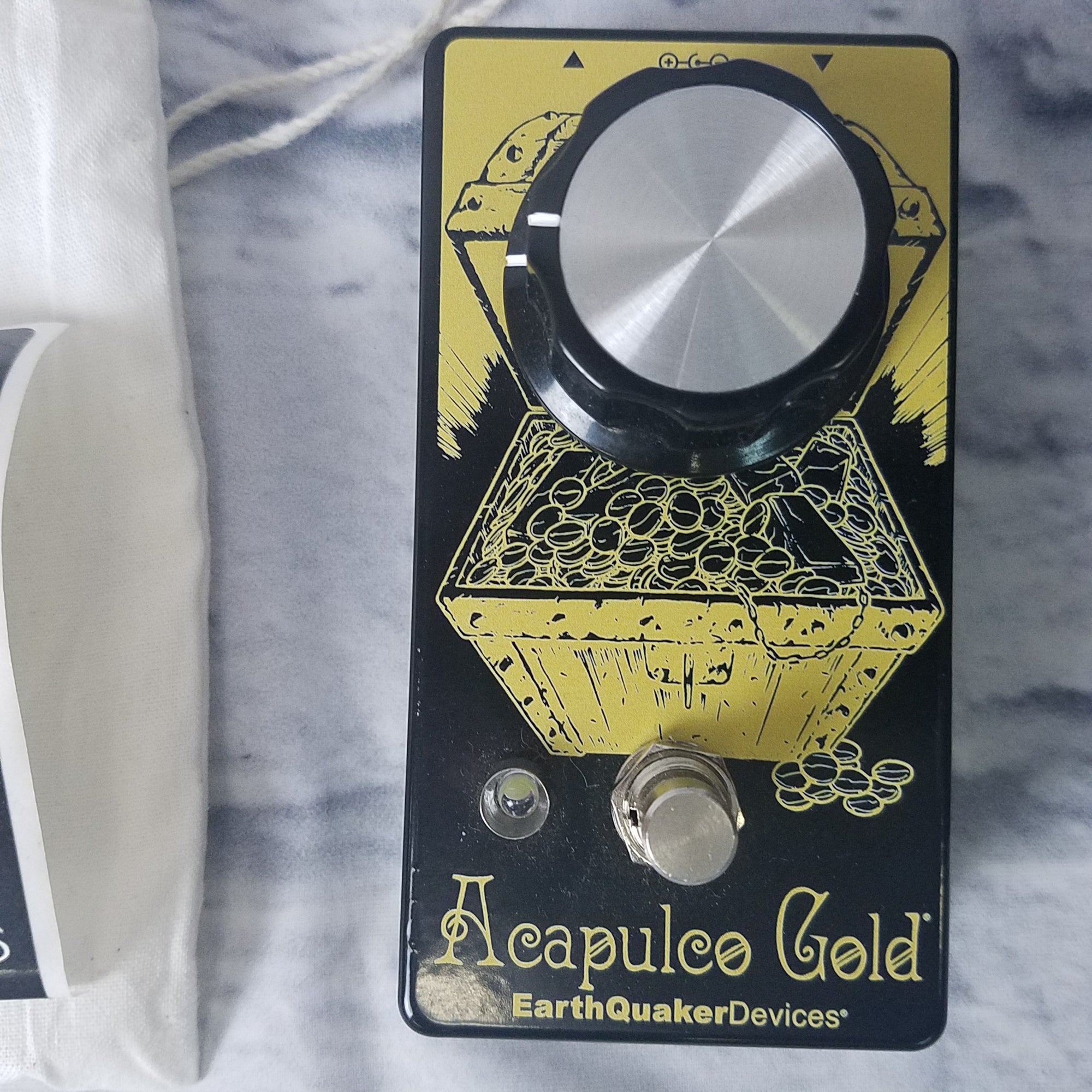 acapulco pedal EarthQuaker Devices Acapulco Gold Distortion Pedal B-Stock