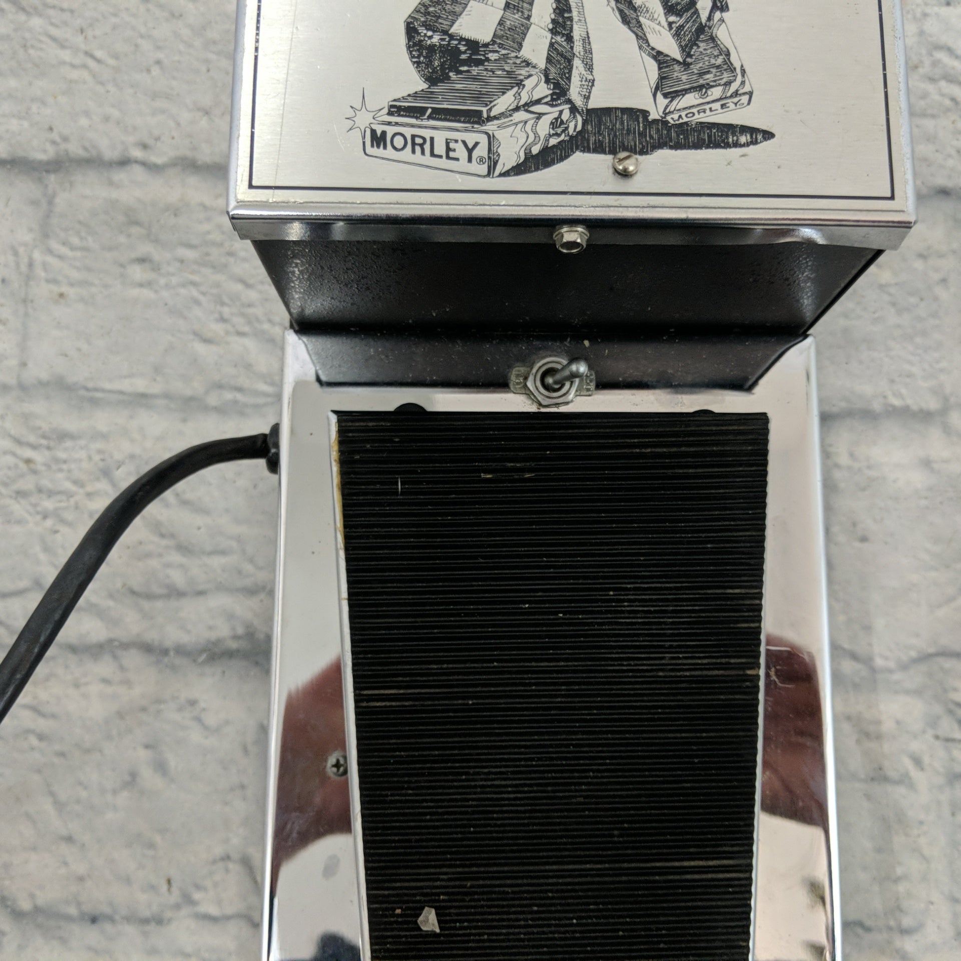 Vintage 1970s Morley RWV Rotating Wah Volume Overdrive Chorus Pedal with Case