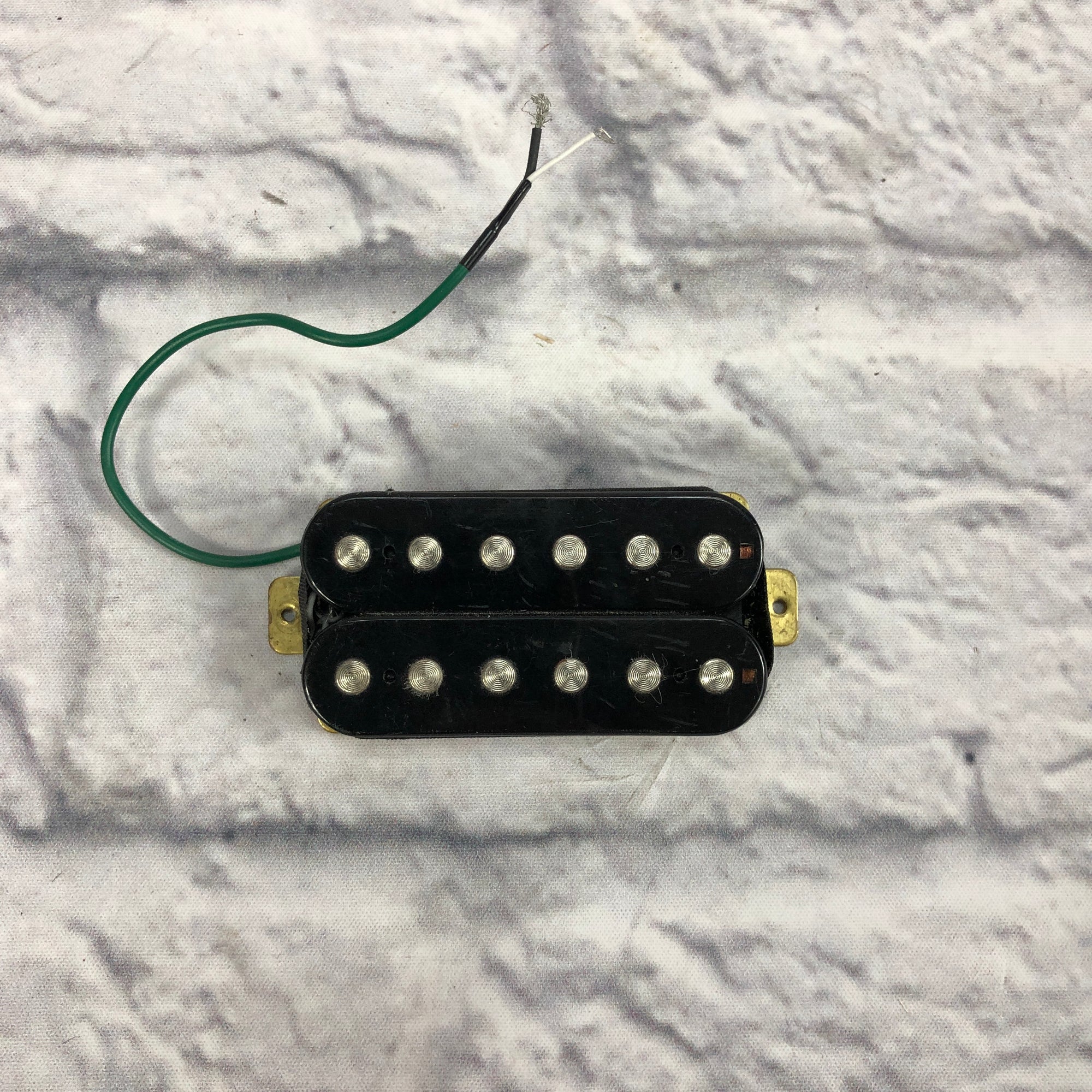 Unknown Black Humbucker 9.88k Bridge Pickup