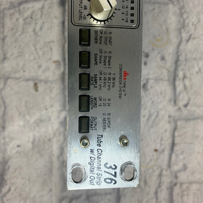 DBX 376 Tube Channel Strip with Digital Out