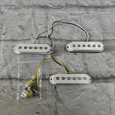 Unknown Stratocaster Pickup Set White