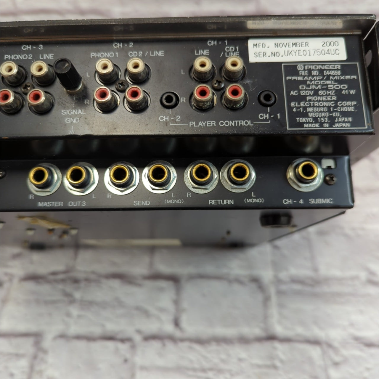 Pioneer DJM-500 DJ Mixer