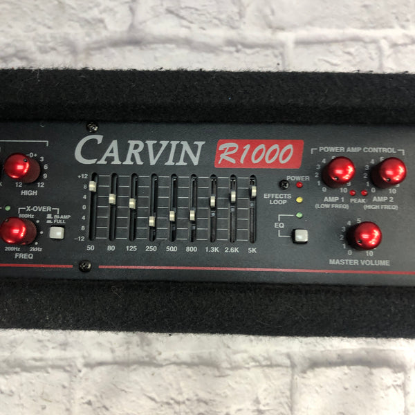 Carvin R1000 Bass Amp Head - Evolution Music